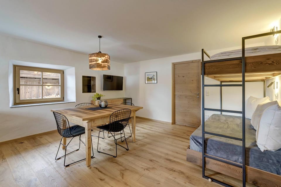 Property building, Living room, Bedroom