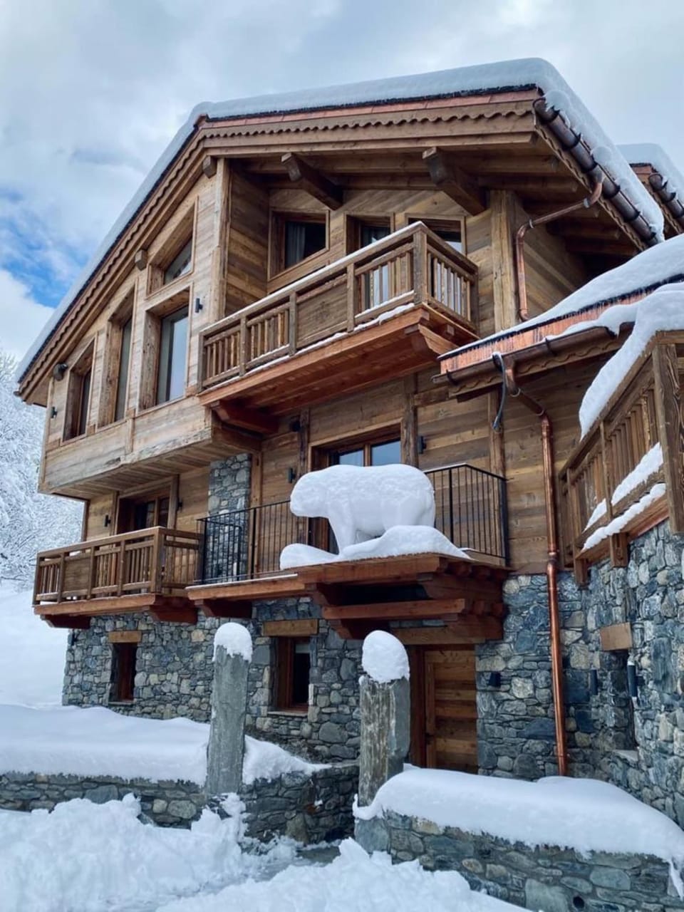 Chalet Yolo with Pool and Spa Chalet in Les Allues