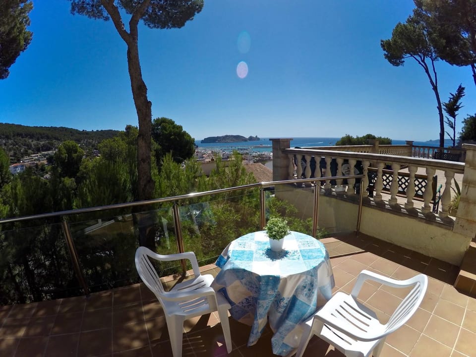 Natural landscape, View (from property/room), Balcony/Terrace, Sea view