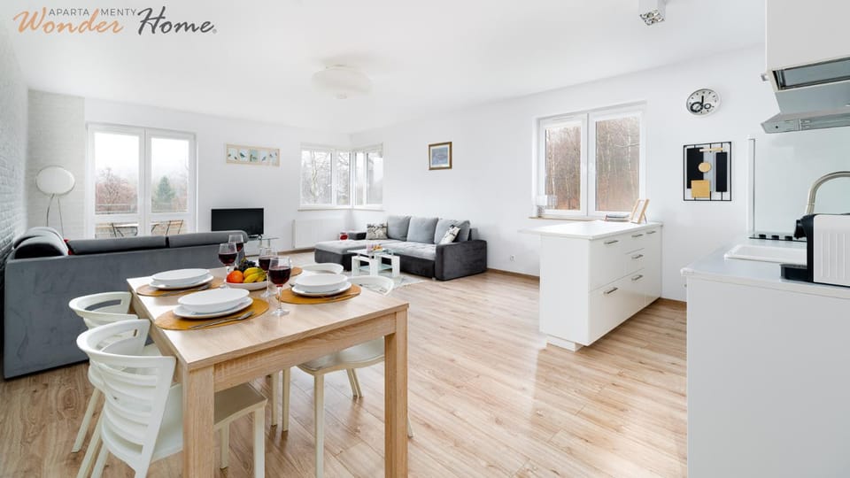 Kitchen or kitchenette, Living room, Seating area, Dining area, pet friendly, stove