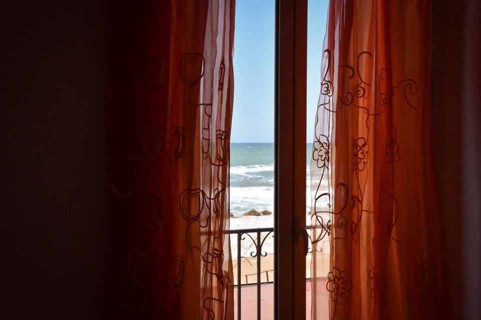 Natural landscape, View (from property/room), Balcony/Terrace, Sea view