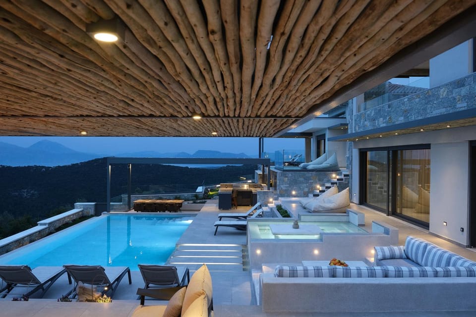 Escape View Villa Lefkada Villa in Peloponnese, Western Greece and the Ionian