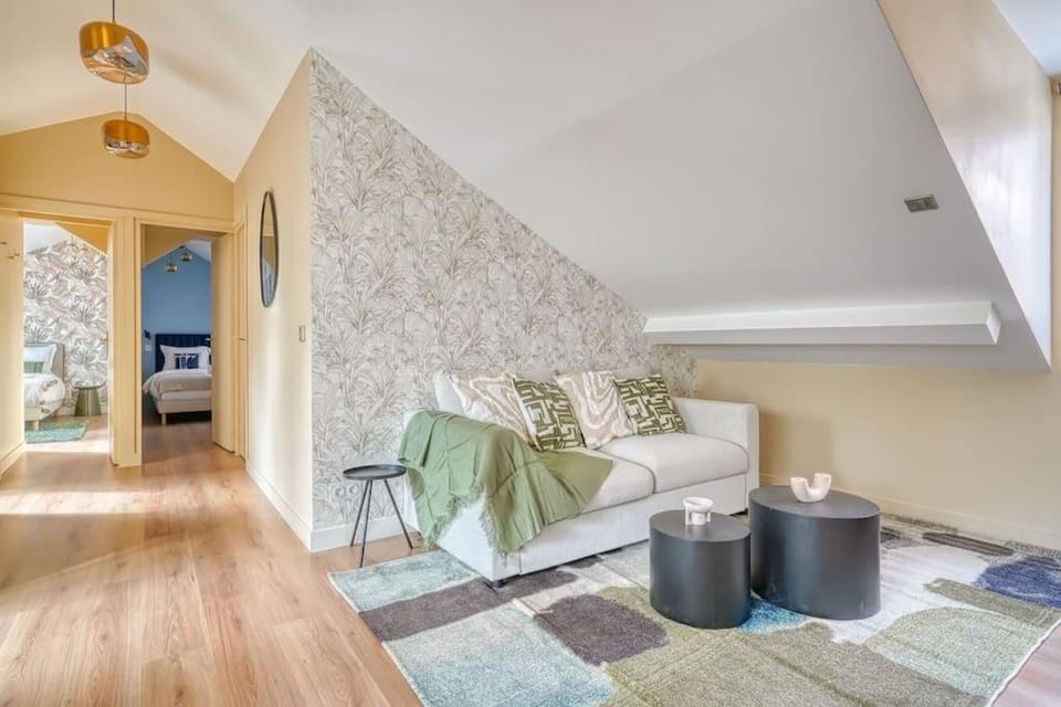 4G#Appart 8Pers # 3 Chambres # Commerce # Paris 15#AC Apartment in Paris