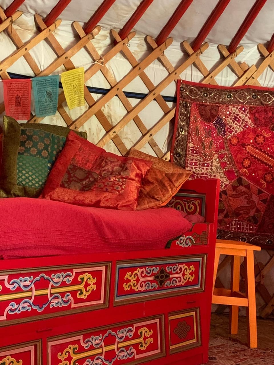 la yourte du moulin Luxury tent in Pays de la Loire