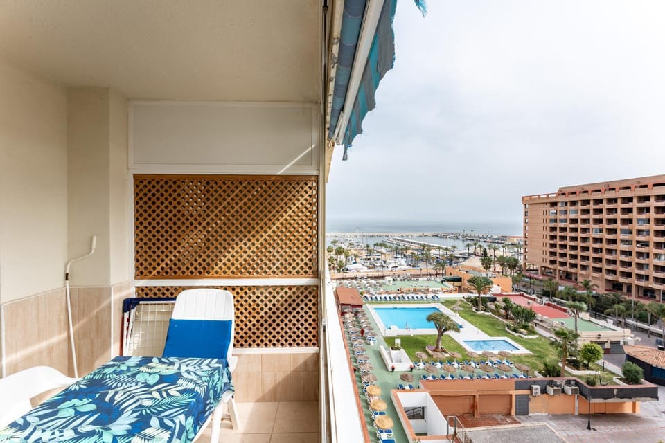 Property building, Living room, Swimming pool