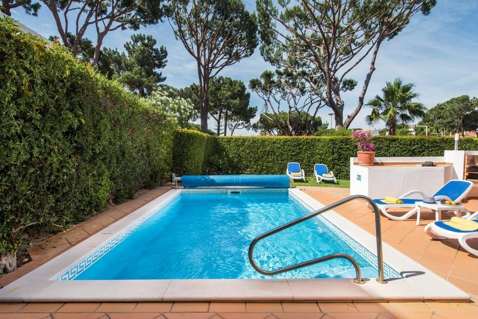 Property building, Living room, Swimming pool