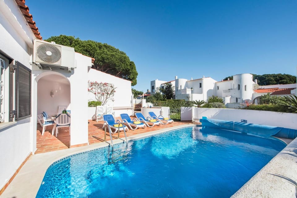 Property building, Living room, Swimming pool