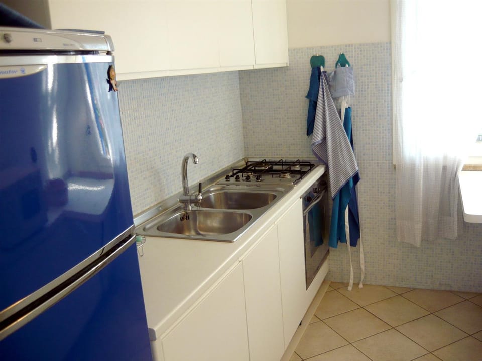 Kitchen or kitchenette, dishwasher, stove