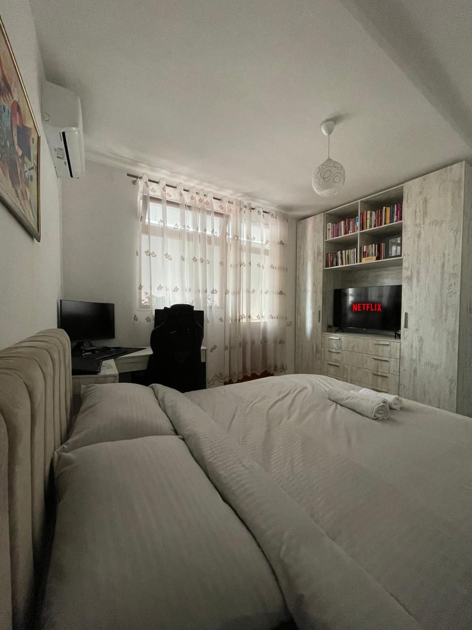 Bed, TV and multimedia, Bedroom, locker, wardrobe