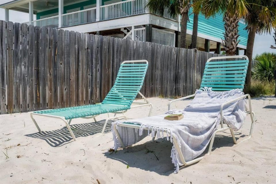 Patio, Day, Beach, Pool view, Swimming pool, sunbed
