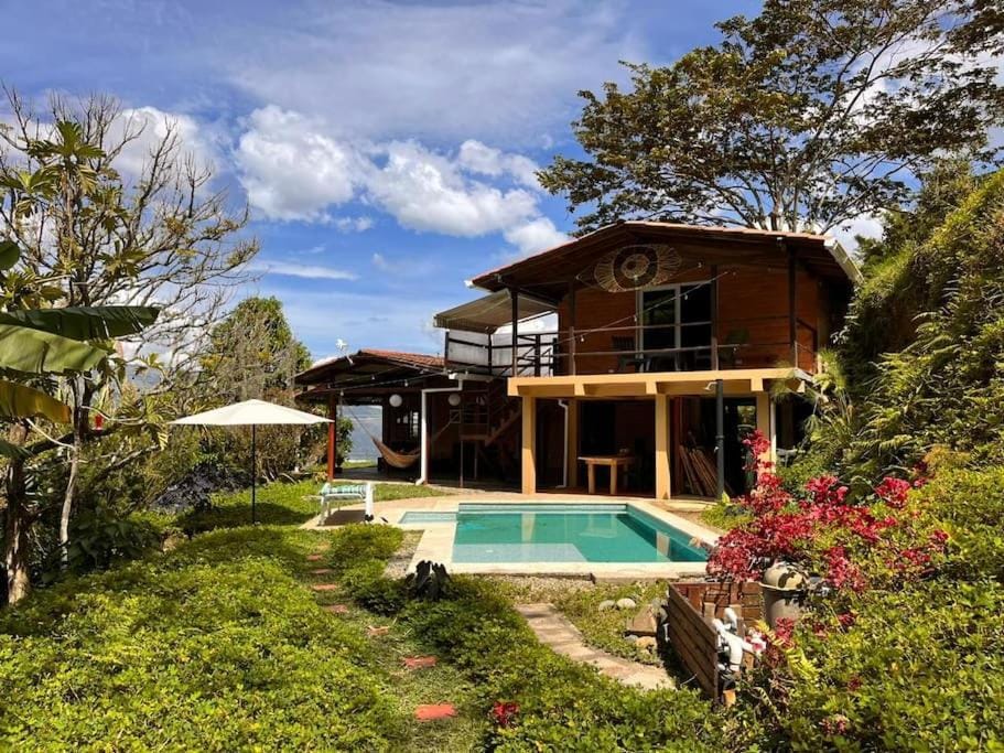 Garden, Pool view
