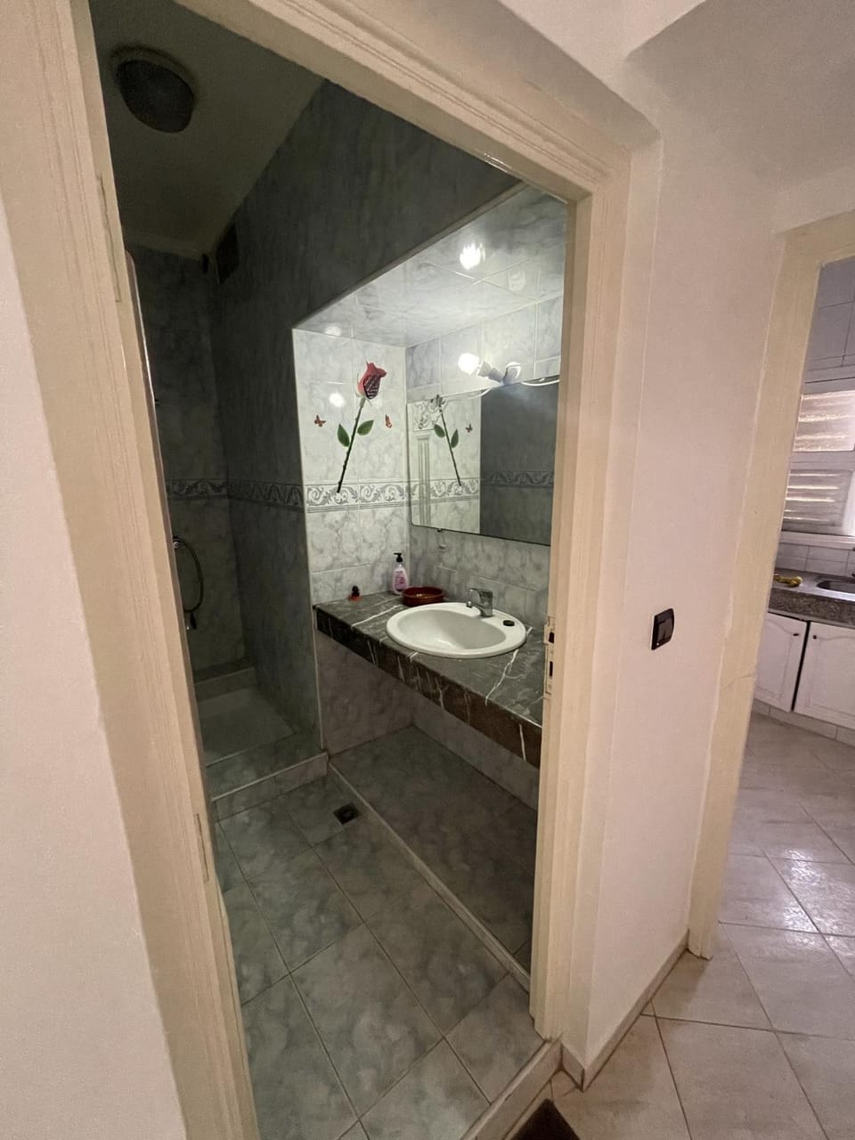 Shower, Bathroom, towels