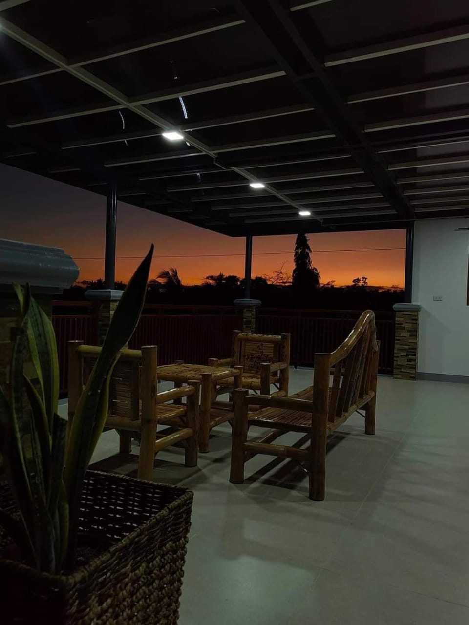 Natural landscape, View (from property/room), Balcony/Terrace, Sunset