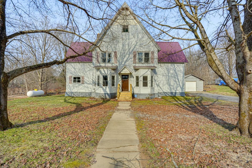 Altmar Home w/ Fire Pit < 1 Mi to Salmon River! House in Altmar