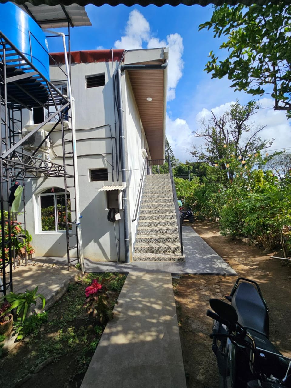 Property building, Garden