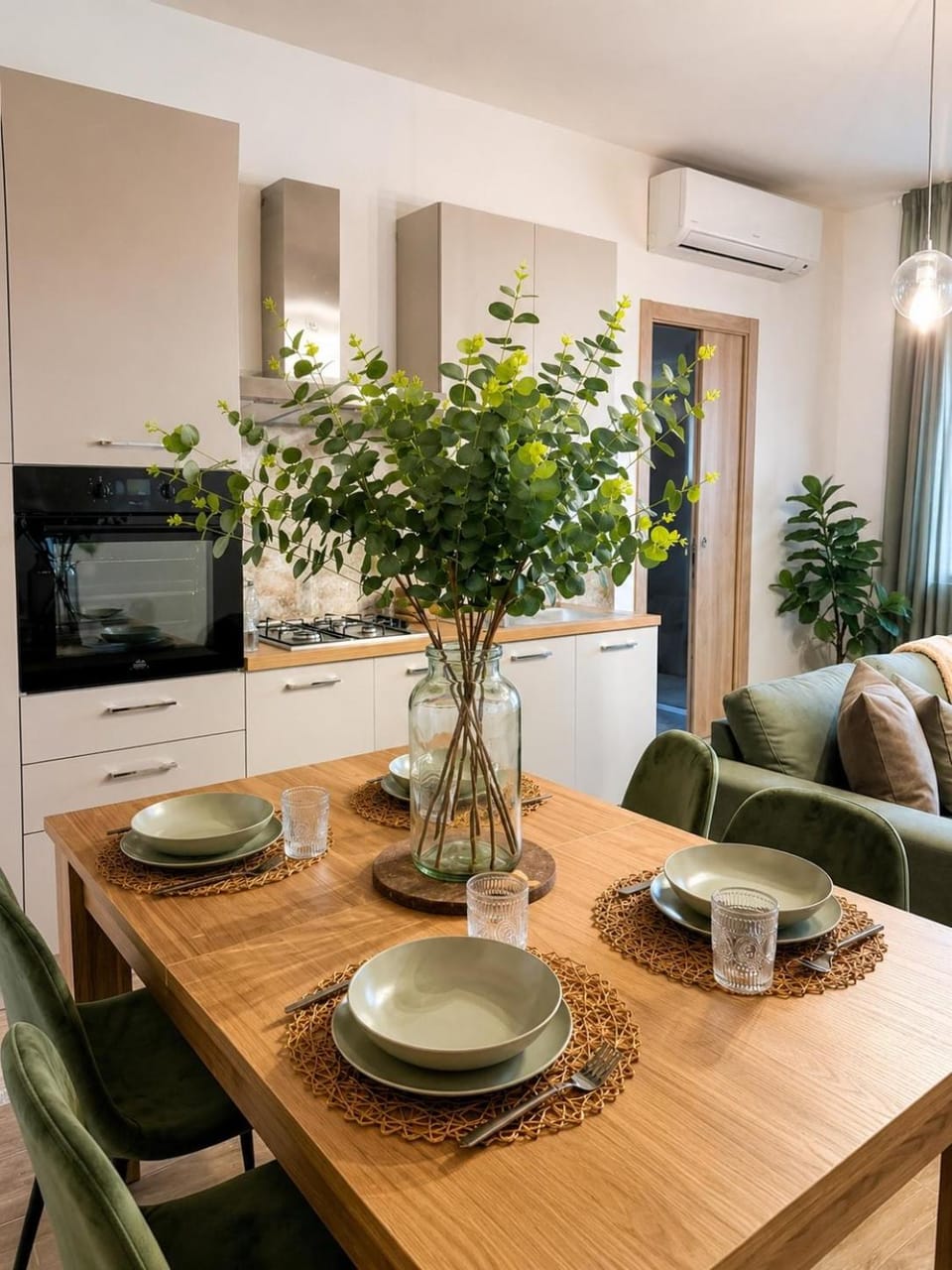 Kitchen or kitchenette, Dining area