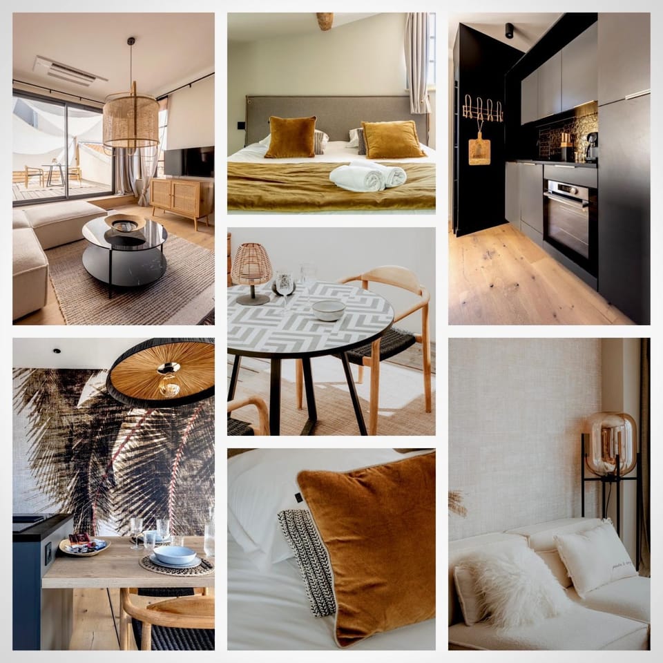 Patio, Bed, Living room, Seating area, Bedroom, kitchen