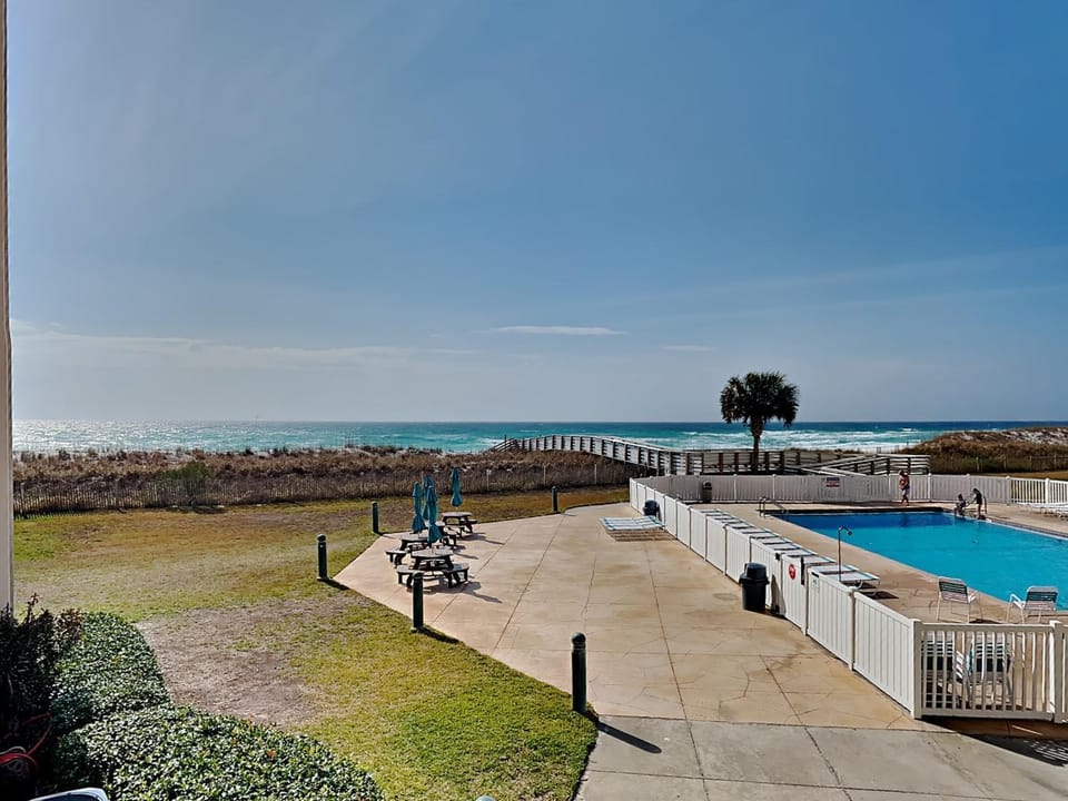 Patio, BBQ facilities, Garden, Beach, Sea view, Swimming pool