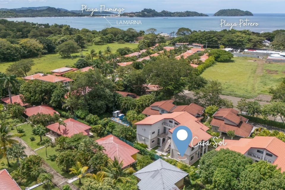 Nearby landmark, Natural landscape, Bird's eye view, Sea view