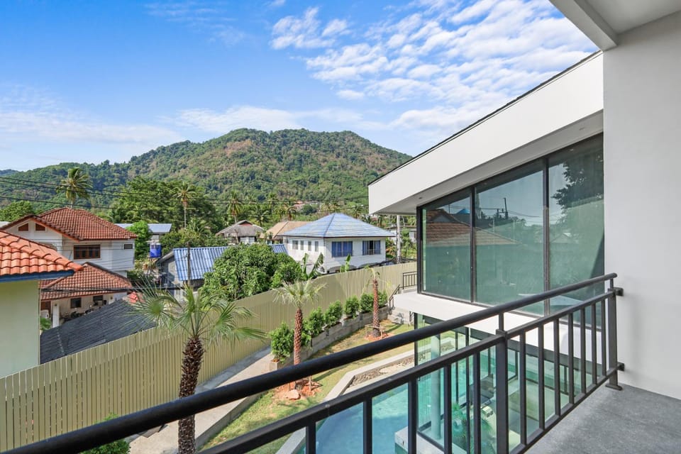 Patio, Day, Natural landscape, View (from property/room), Balcony/Terrace, Mountain view, Pool view, Swimming pool