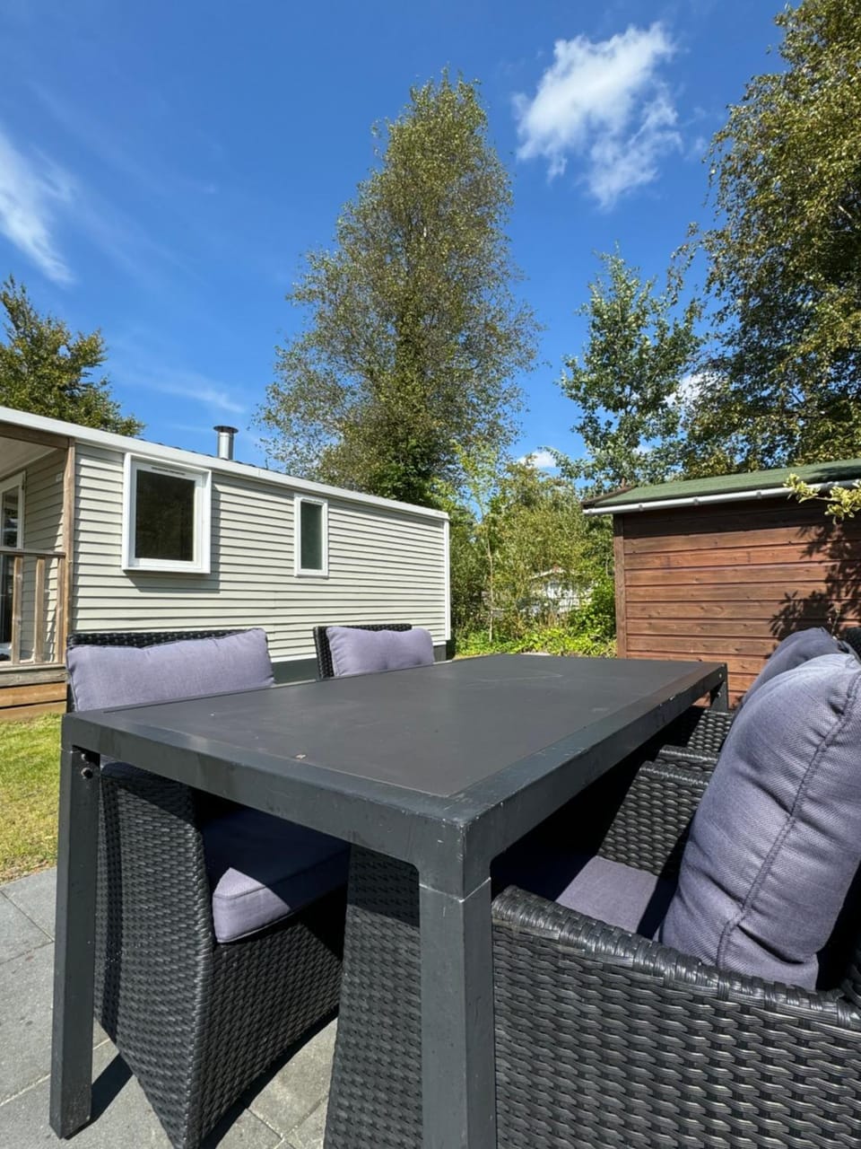 Property building, Patio, Seating area