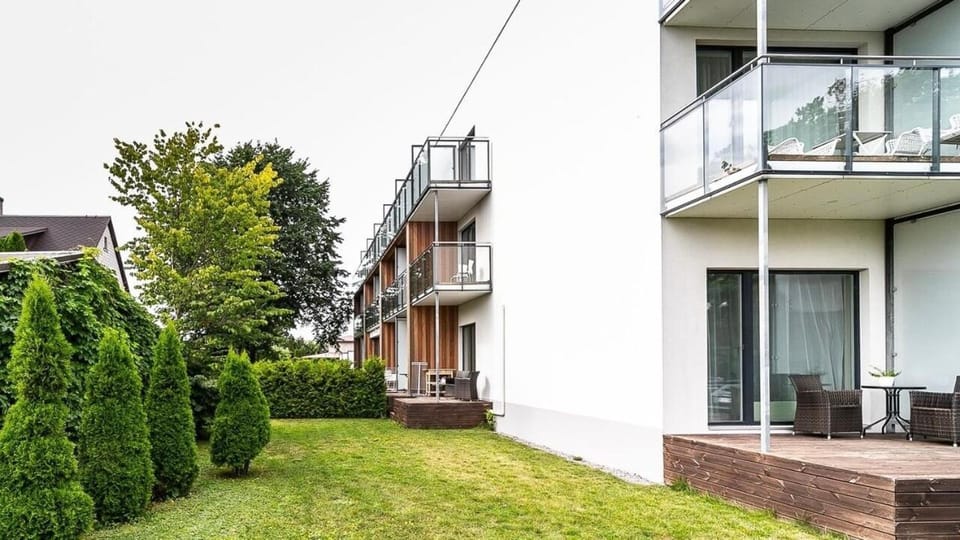 Property building, Day, Garden view