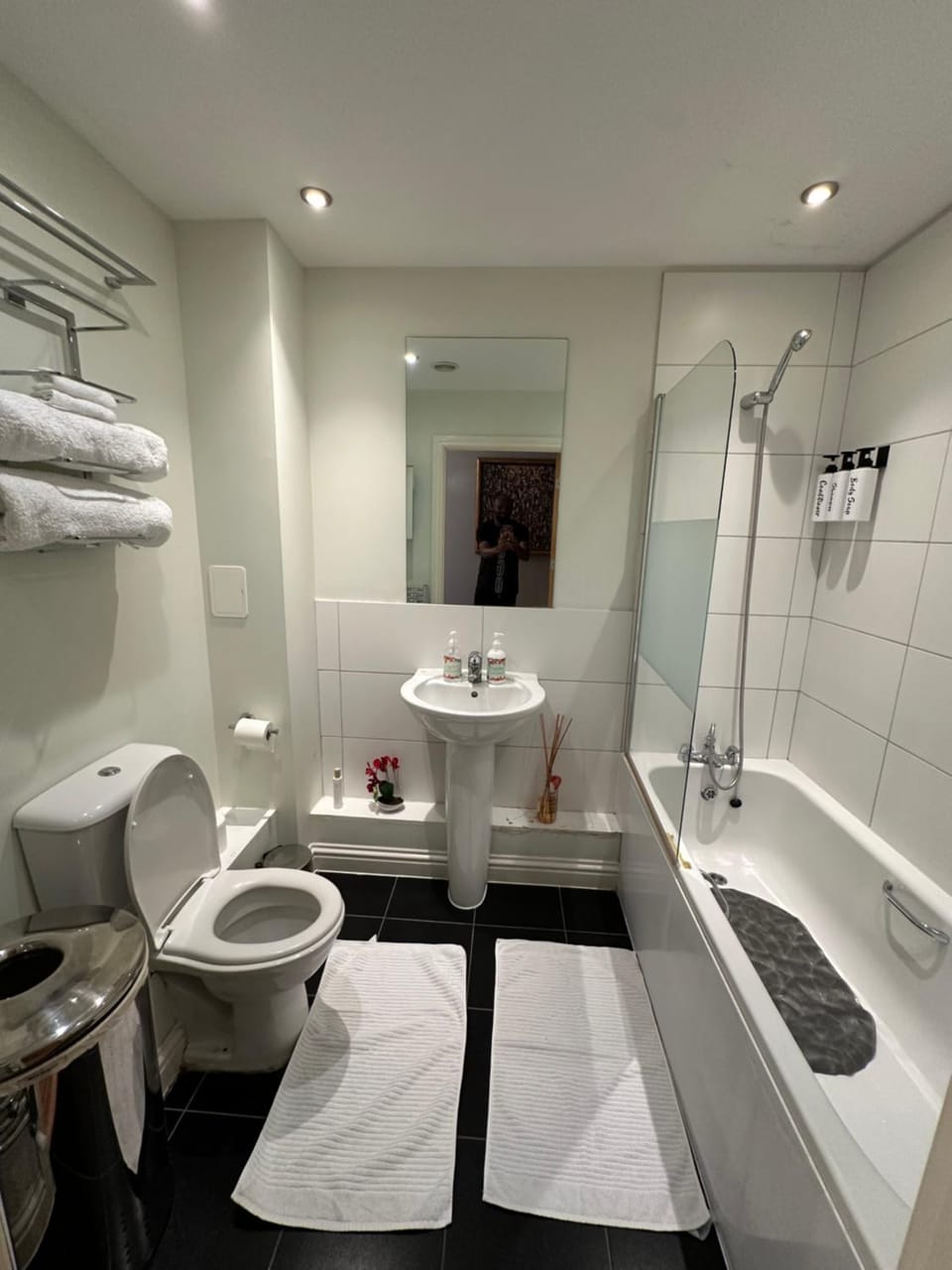 Shower, Toilet, Bathroom, Bath, towels