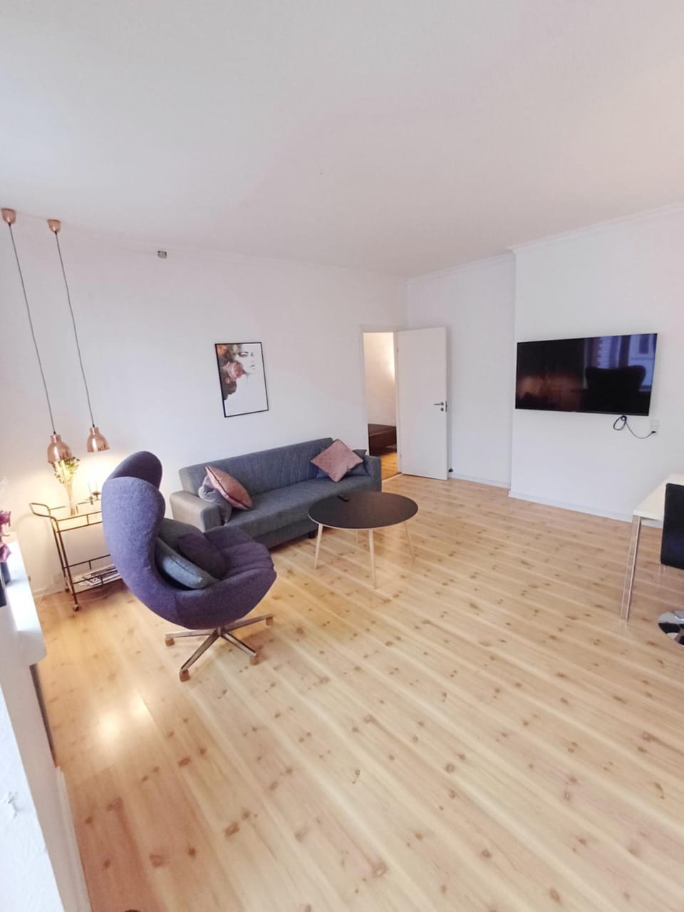 Stor og lys lejlighed Randers Apartment in Central Denmark Region