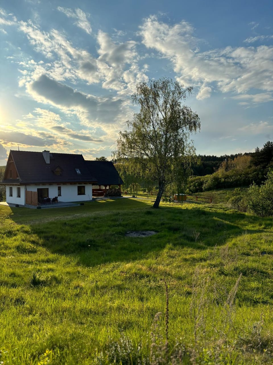 Property building, Spring, Day, Natural landscape