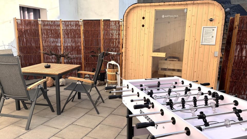 Sauna, Balcony/Terrace