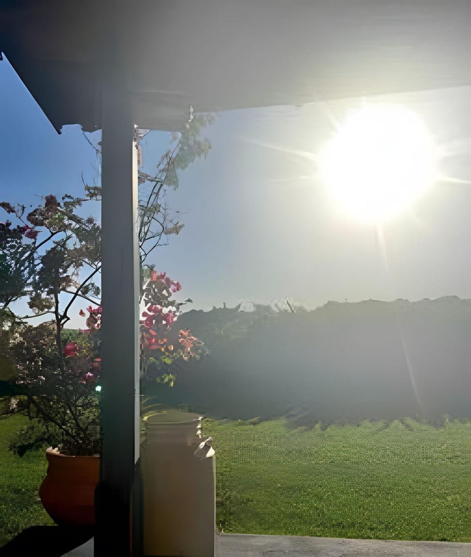 Garden, Balcony/Terrace, Garden view, Sunset