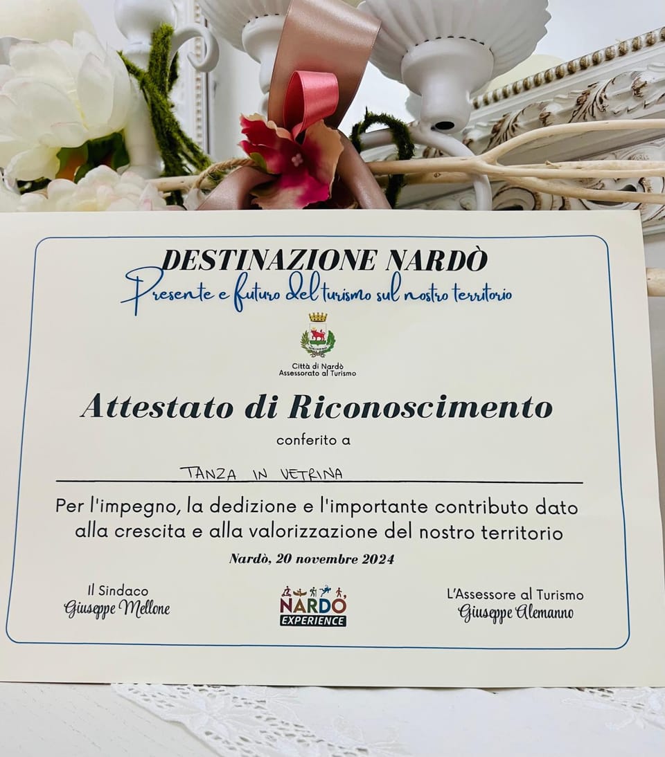 Certificate/Award