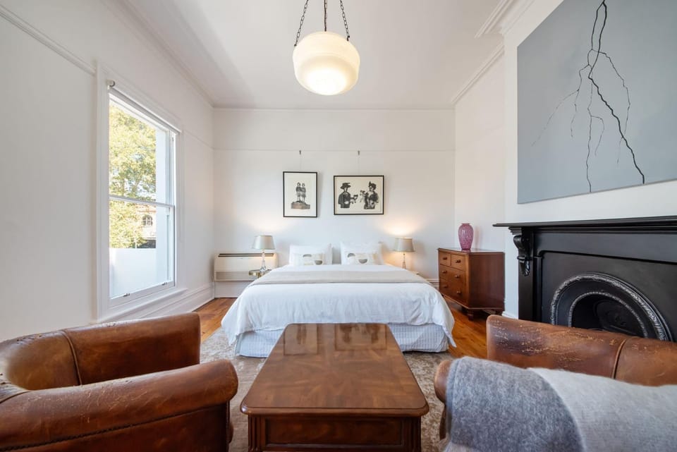Seating area, Bedroom