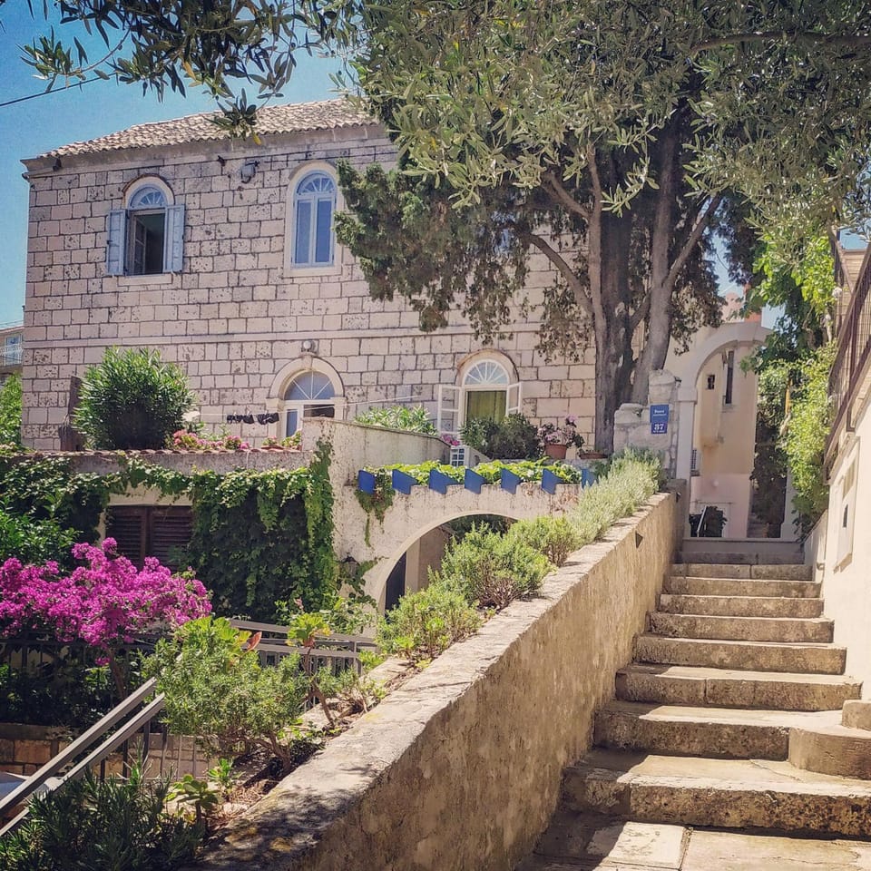 Property building, Facade/entrance, Garden