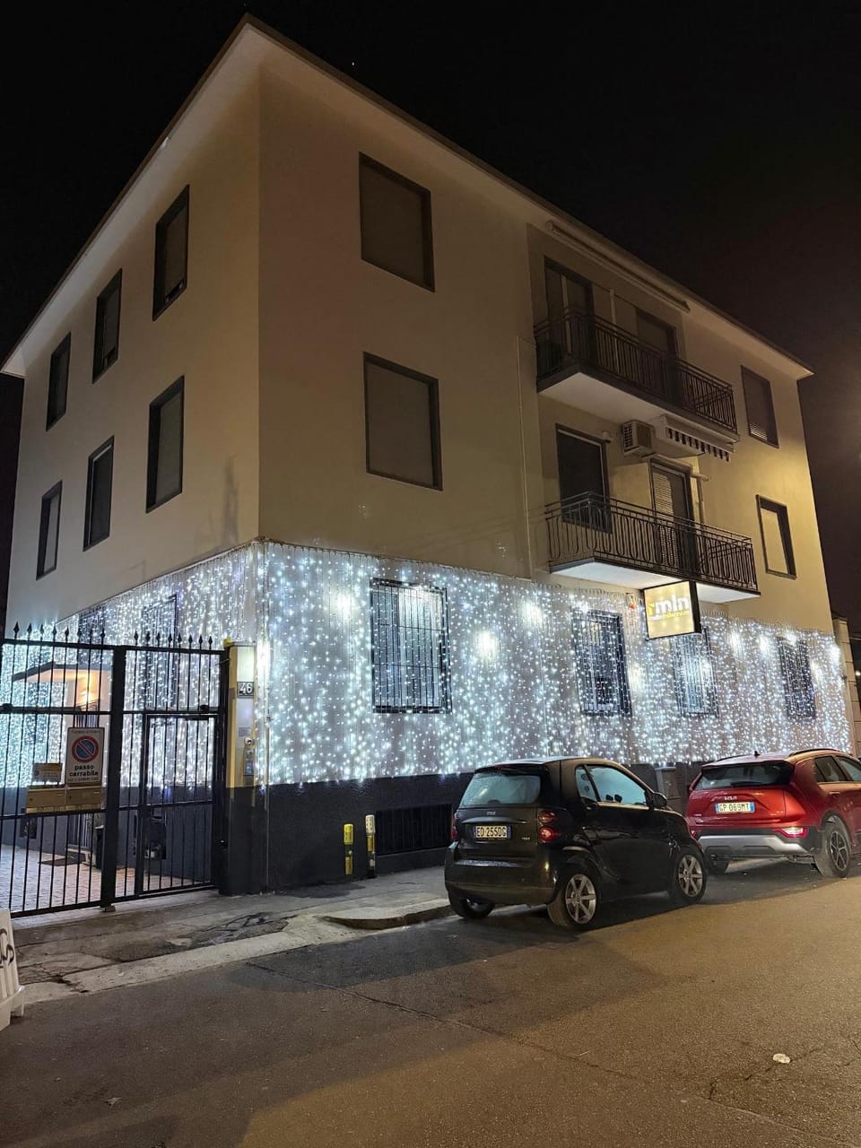 Property building, Night