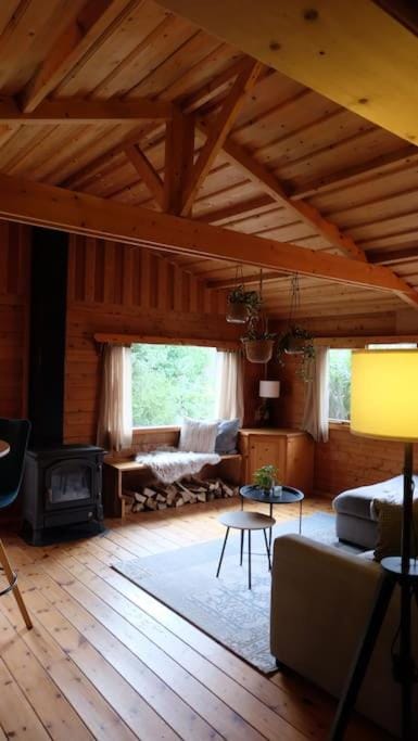 Sfeervol houten huis I Bosrijk Veluwe House in Putten