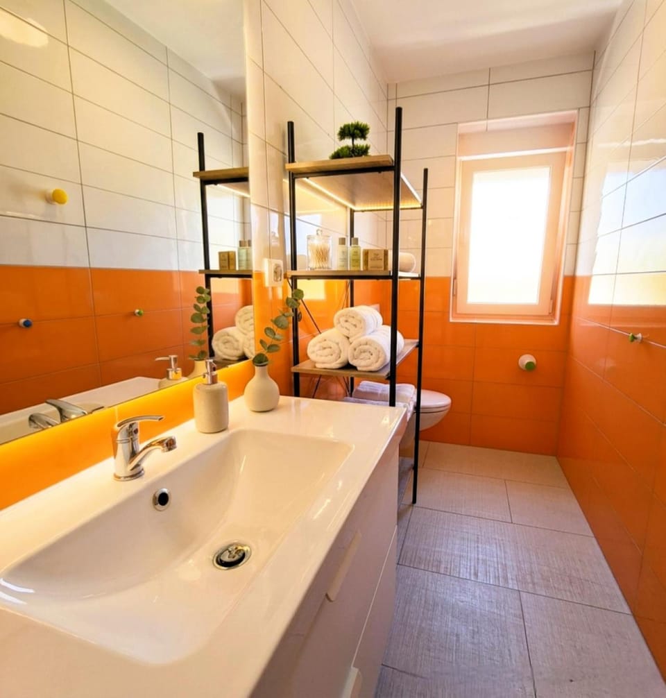 Shower, Toilet, Bathroom, hair dryier