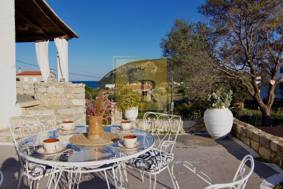 Green House on the hill House in Peloponnese Region