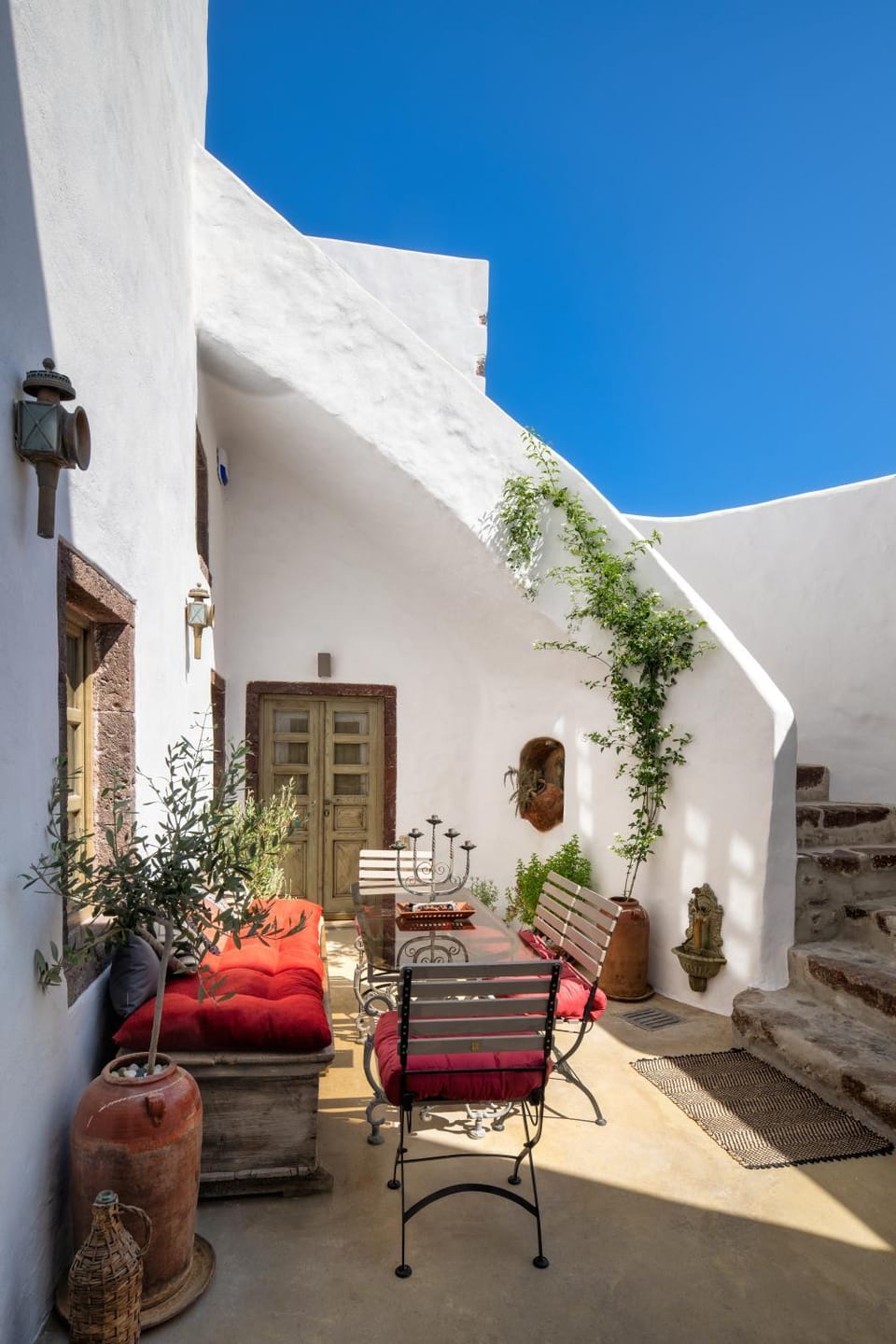 Historical Villa Santa Croce Villa in Santorini