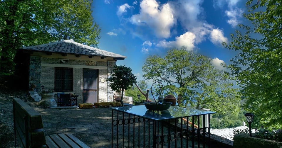 Property building, Patio, Spring, Natural landscape, Garden, Garden view