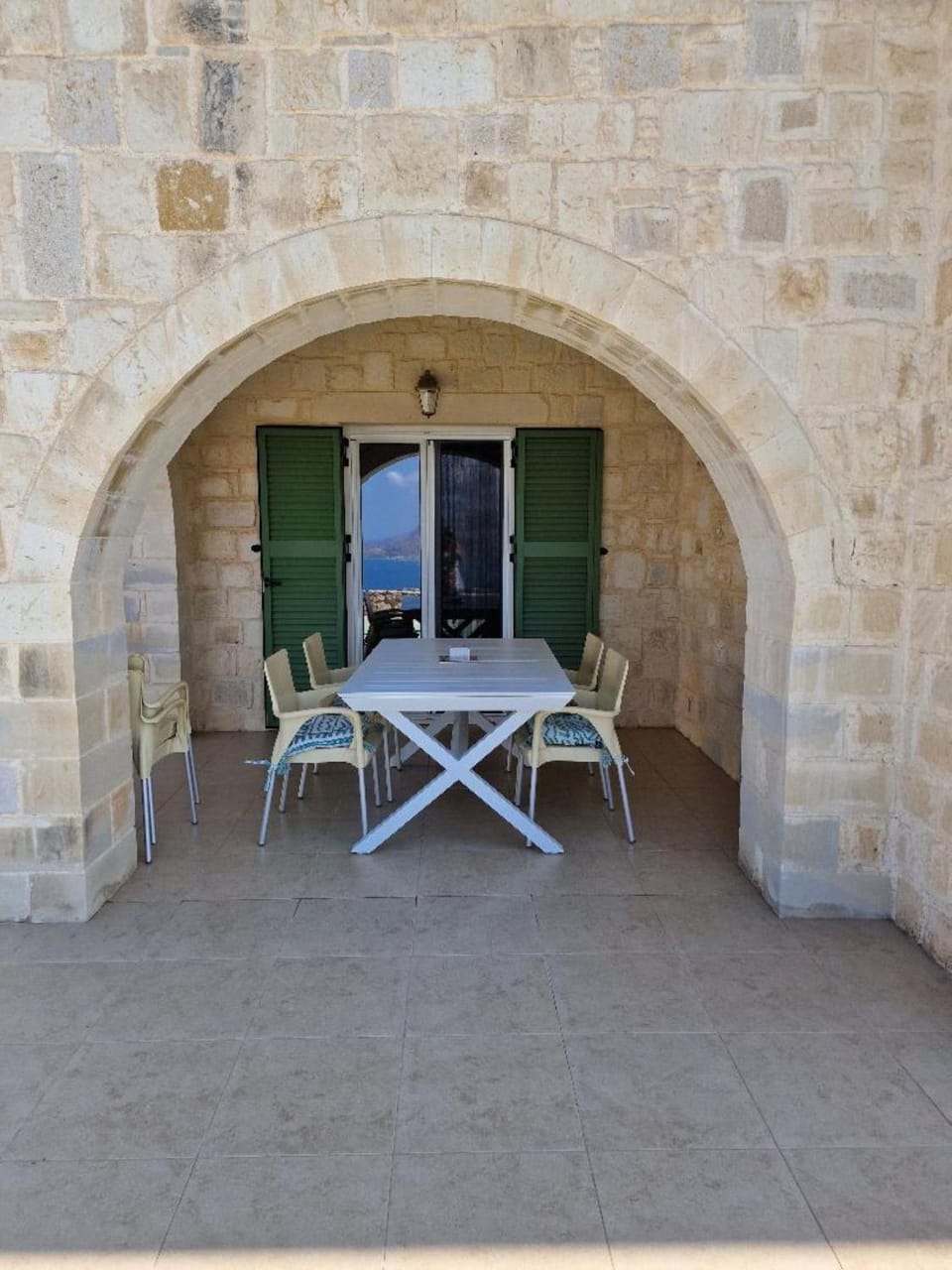 Dining area, Sea view