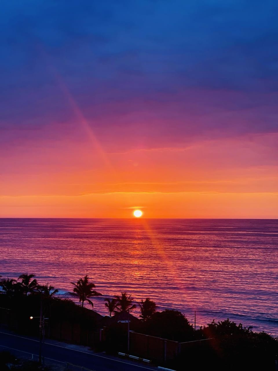 Natural landscape, Beach, Sea view, Sunset