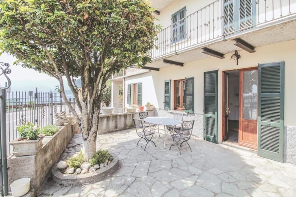 Property building, Patio, Spring, Day, Natural landscape, View (from property/room), Dining area