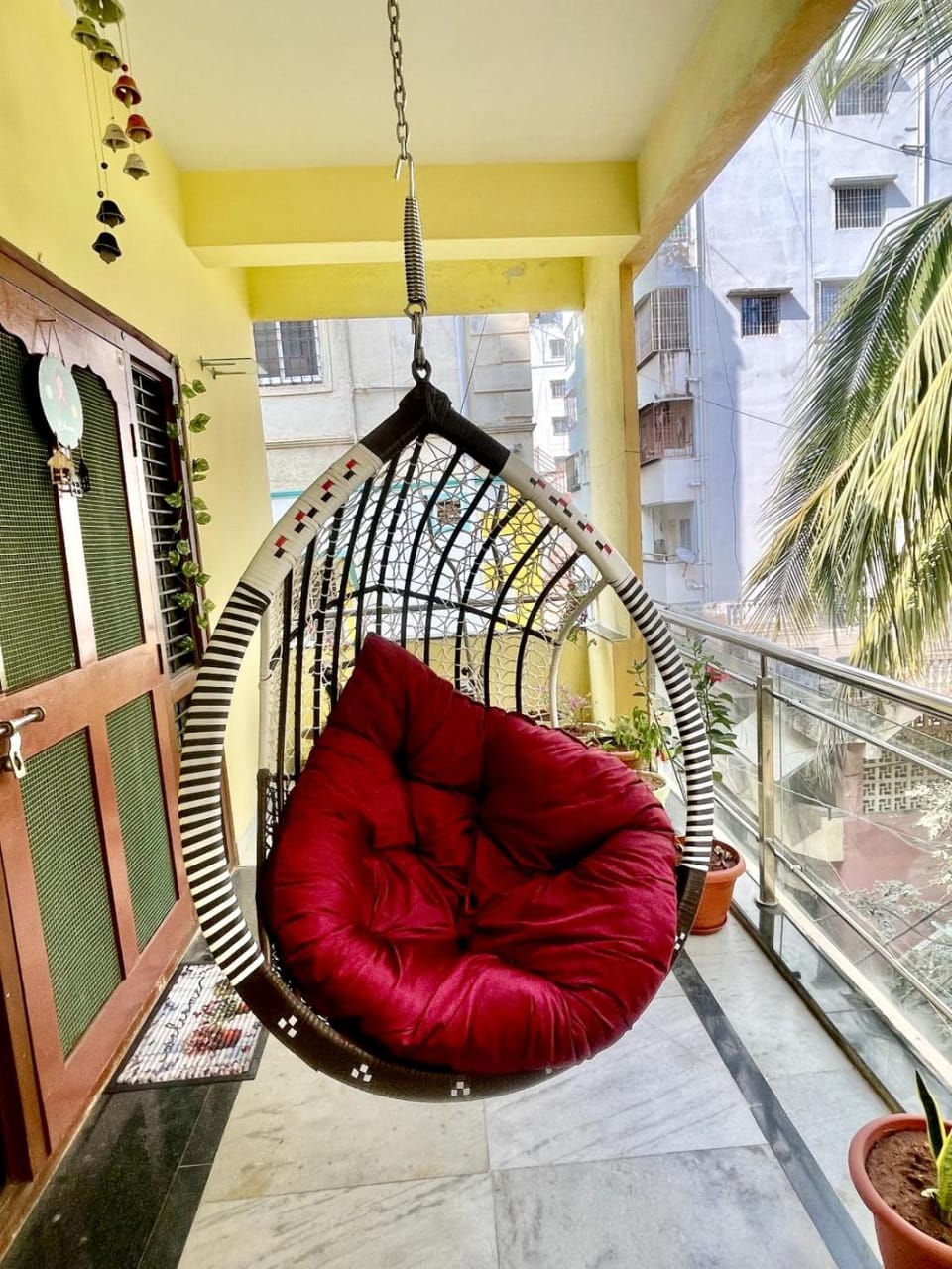 View (from property/room), Balcony/Terrace, Seating area
