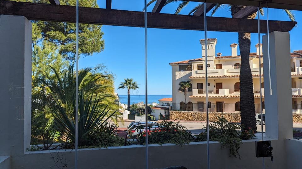 View (from property/room), Balcony/Terrace, Sea view