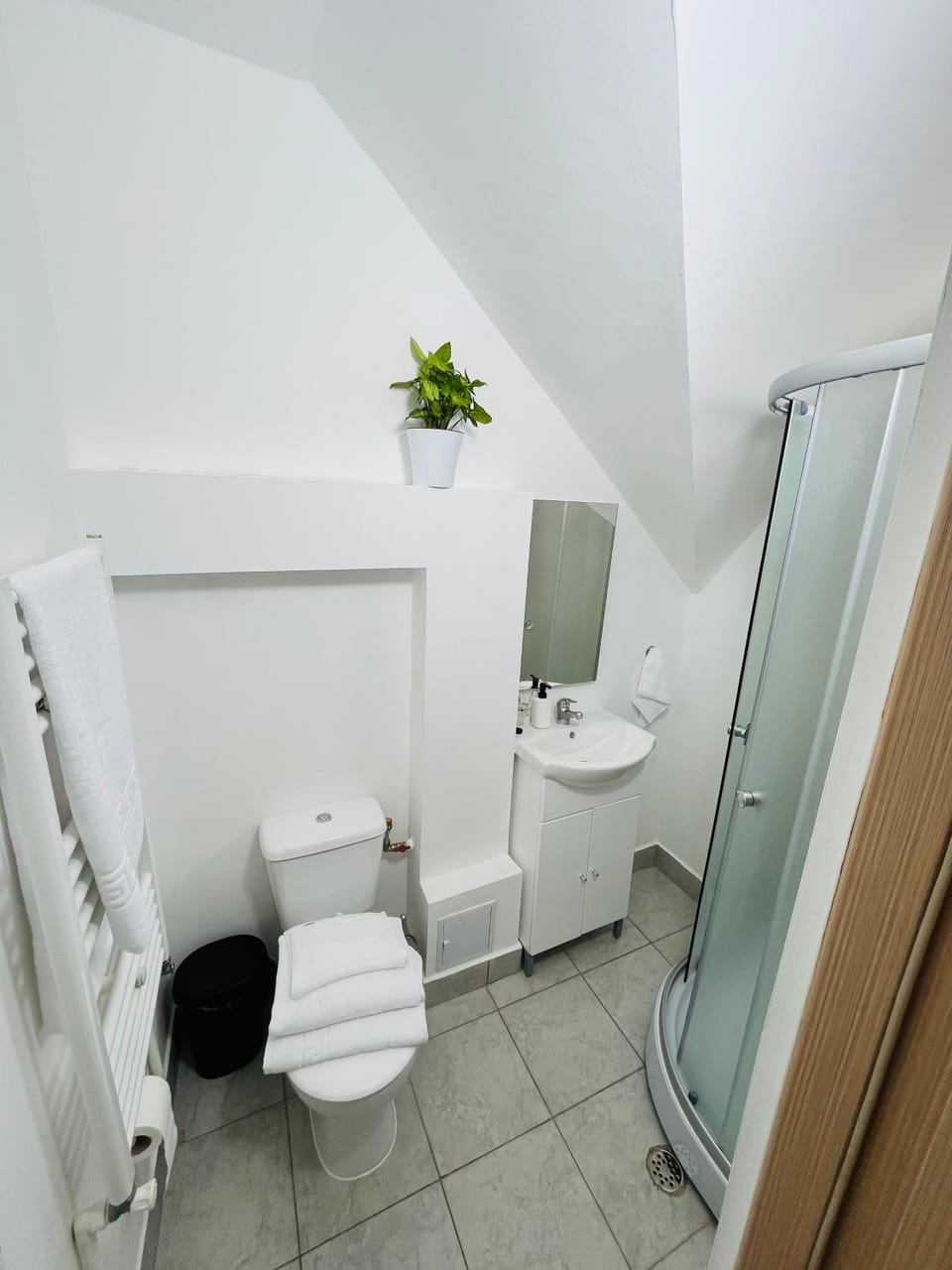 Shower, Toilet, Bathroom, towels