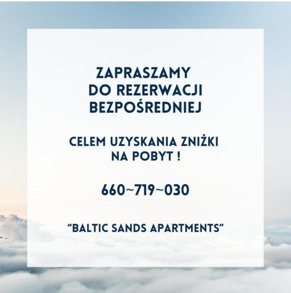 5 min do Skweru! Baltic Sands Premium Apartments - Free Parking Apartment in Pomeranian Voivodeship