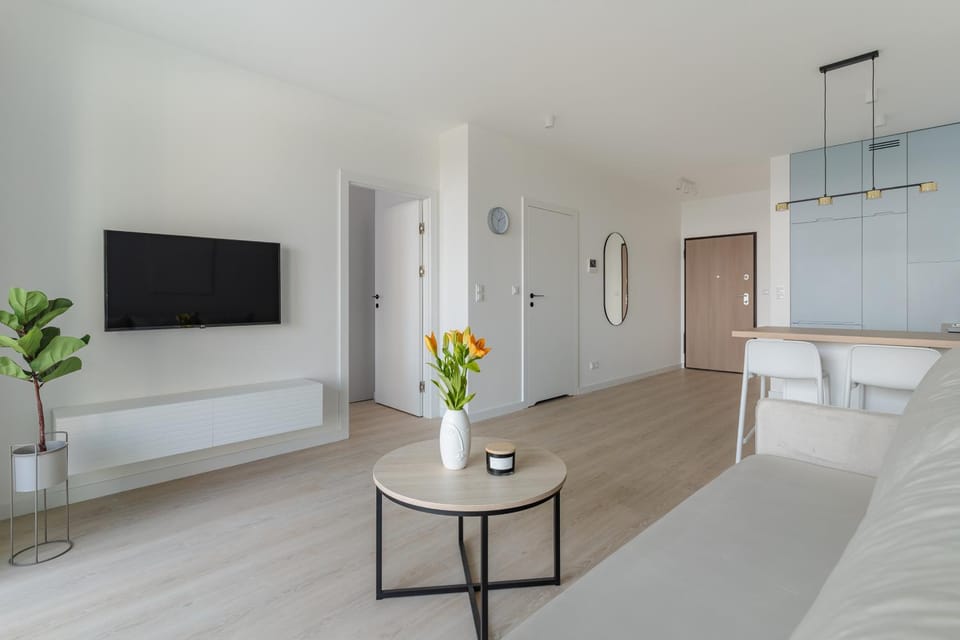 Kitchen or kitchenette, Living room, Seating area