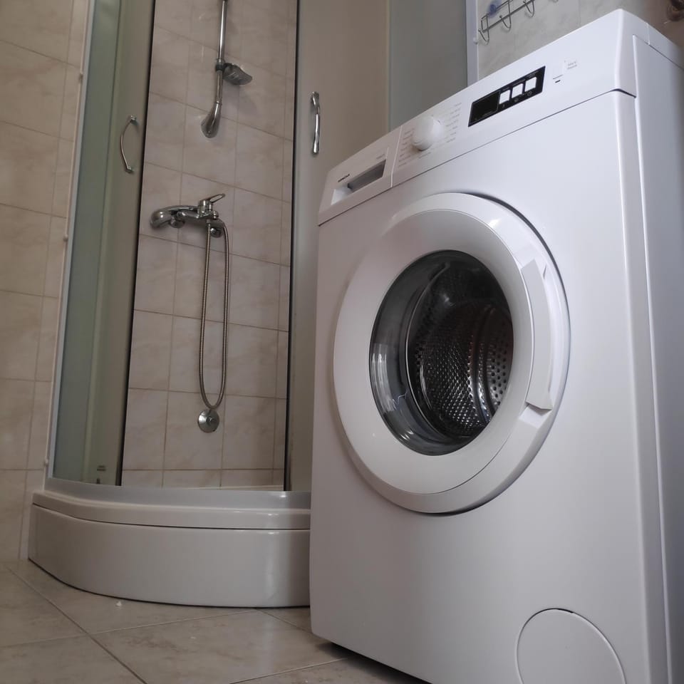 Shower, Bathroom, washing machine