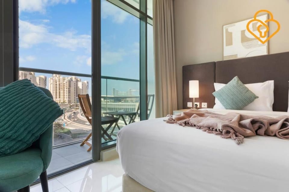Keysplease Studio W/Beach Access near Mall, Palm Jumeirah Apartment in Dubai